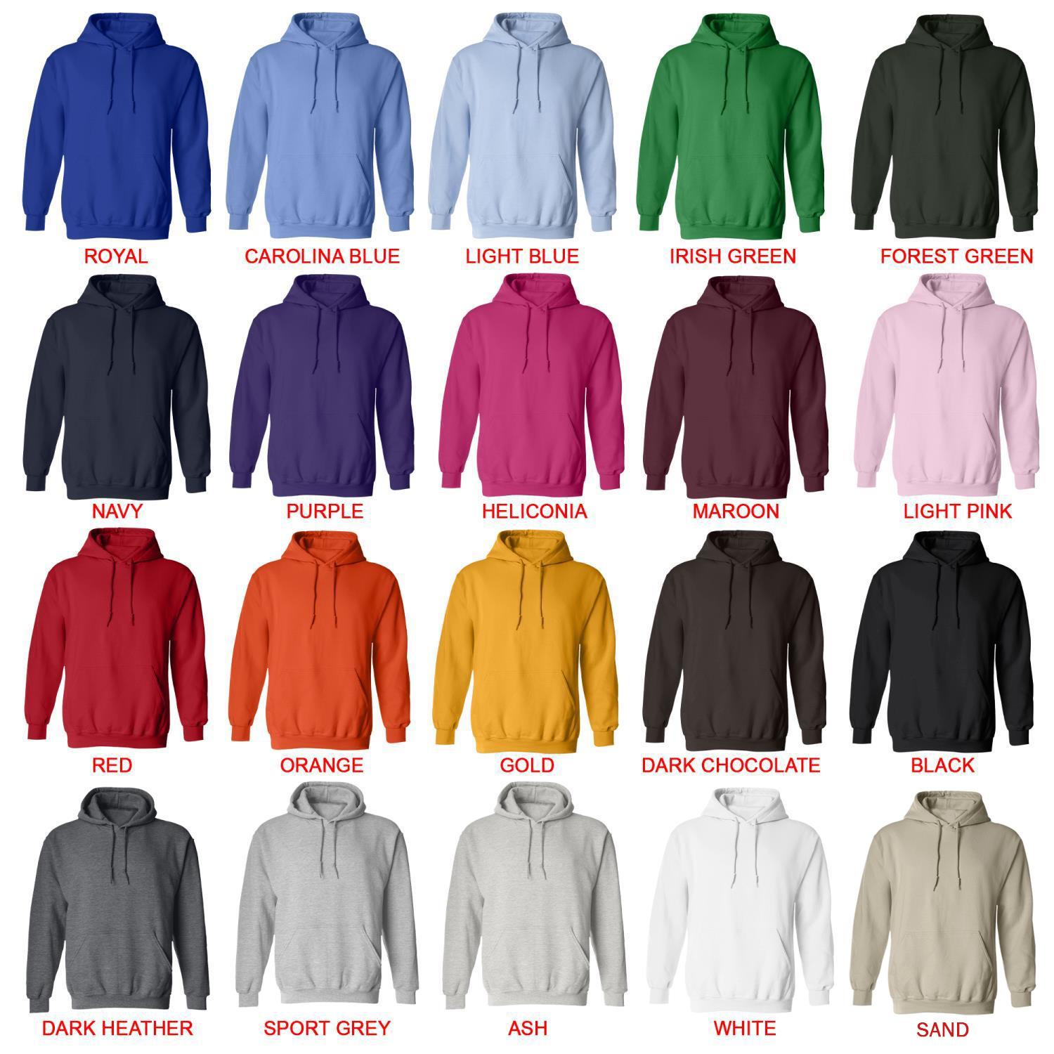 hoodie color chart - Regular Show Merch