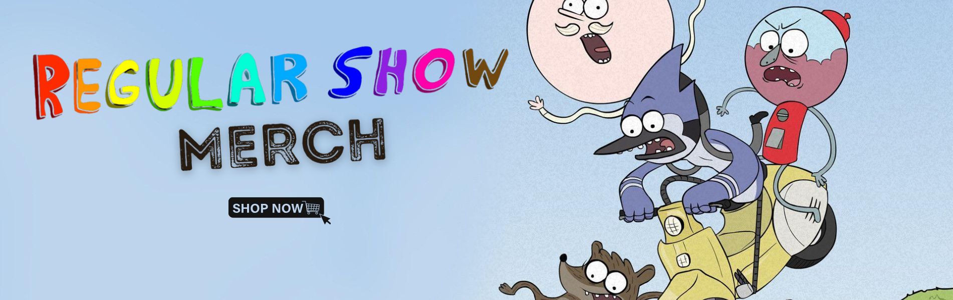 banner regular show merch - Regular Show Merch