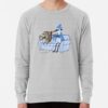 ssrcolightweight sweatshirtmensheather greyfrontsquare productx1000 bgf8f8f8 6 - Regular Show Merch