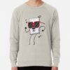 ssrcolightweight sweatshirtmensoatmeal heatherfrontsquare productx1000 bgf8f8f8 23 - Regular Show Merch