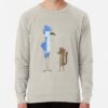 ssrcolightweight sweatshirtmensoatmeal heatherfrontsquare productx1000 bgf8f8f8 30 - Regular Show Merch